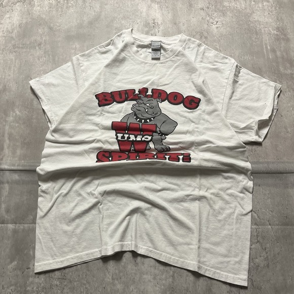 football Other - George Wums Spirt Bull Dogs T Shirt Y2K Size Large Men Glidan